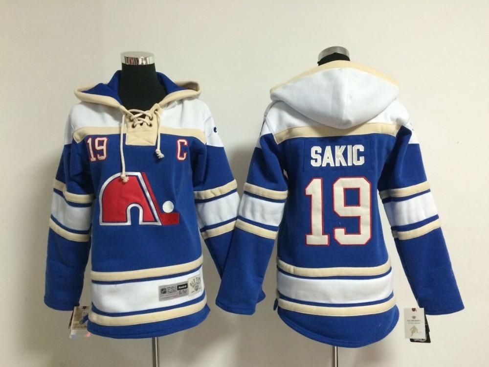 2017 2016 New, Youth Cheap Wholesale Quebec Nordiques 19 Joe Sakic