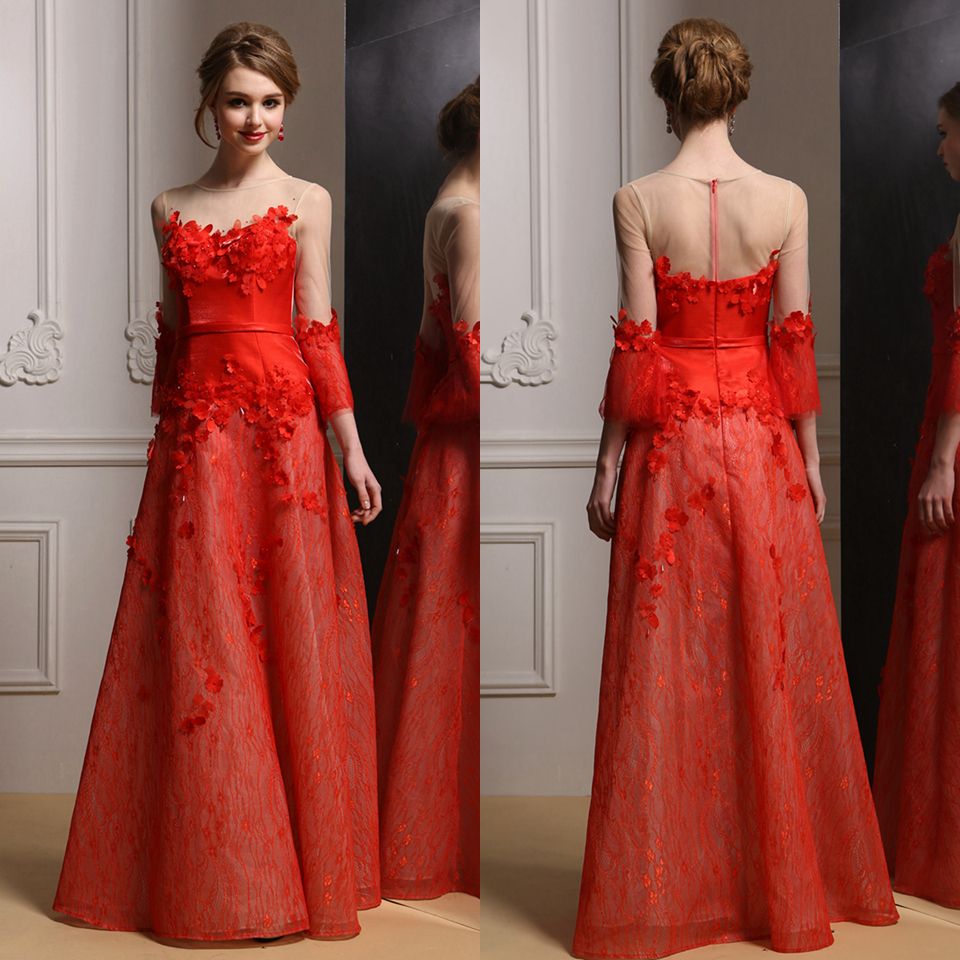 Burgundy red bridesmaid dresses