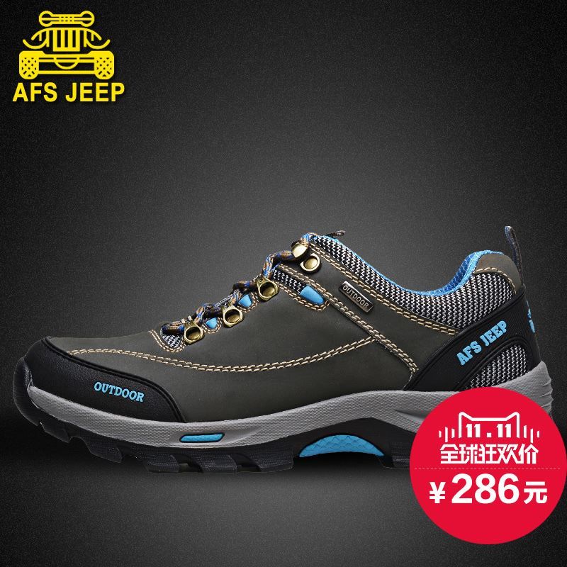 2017 Afs Jeep Autumn And Winter Hiking Shoes Men Shoes Outdoor Sports
