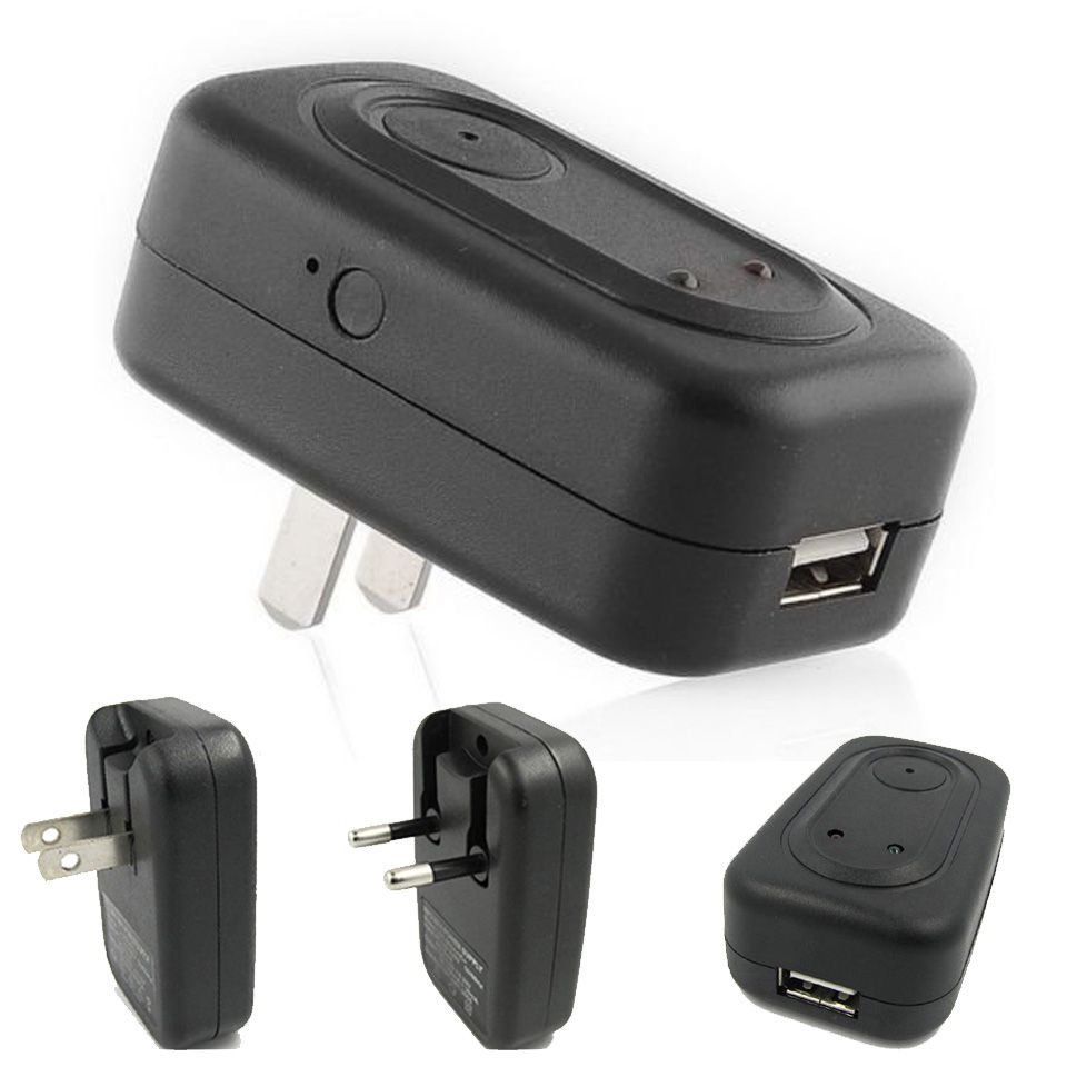 2017 Dhl 4gb Ac Adapter Plug Hidden Camera Wall Charger Camera Digital