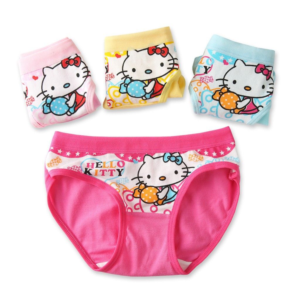 2017 3 10y Girls Underwear Panties Baby Underwear Shorts Kids Briefs