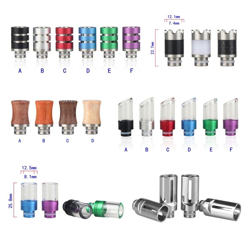 Best Usa Top Selling 510 Solid Wood Drip Tips In Various Colors