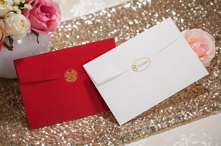 Luxury wedding shower invitations