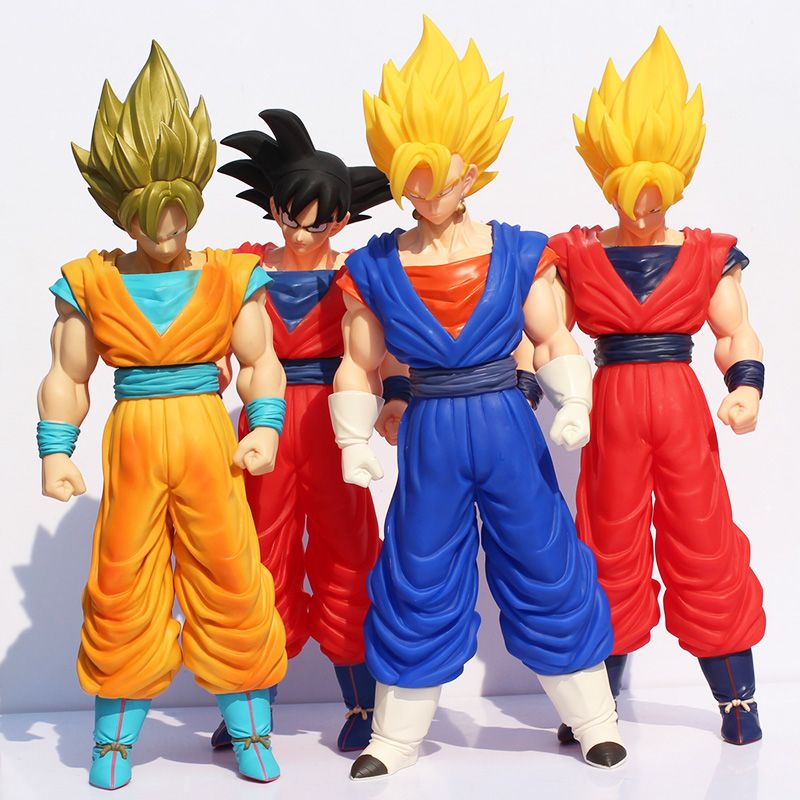 Online Cheap Dragon Ball Z Figures Goku Figure Chidren Toy Colorful