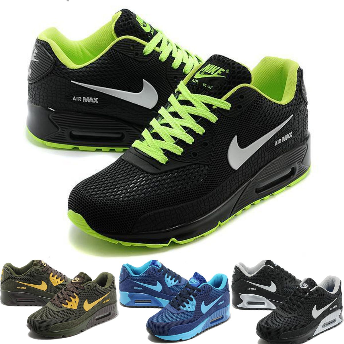 Nike Air Max 90 Kpu Runing Shoes For Men,Wholesale Cheap Original Nike Airmax Cow Leather ...