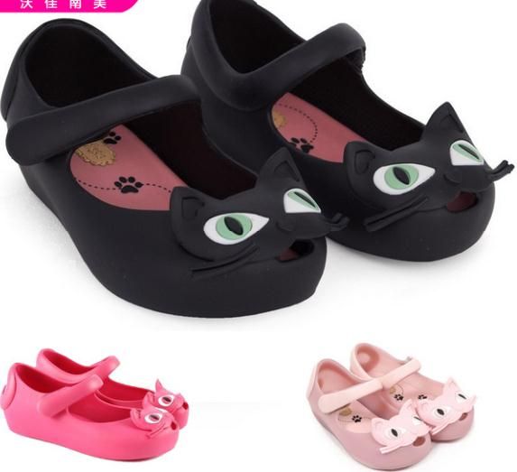 Cute Children'S Jelly Cat Sed Sandals Sandals Baby Kids Toddler Girl