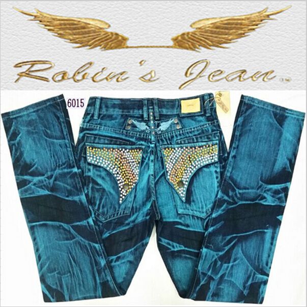 Online Cheap 2015 New White Robin Jeans For Men Pants Designer Famous
