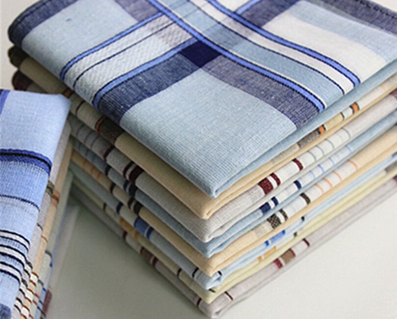 Men'S Handkerchief, Pure Cotton Handkerchief, The Classic Old Taste