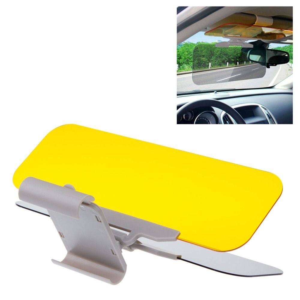 2 In 1 Anti Glare Eyesight Protecting Mirrors Clip On Headlights Sun