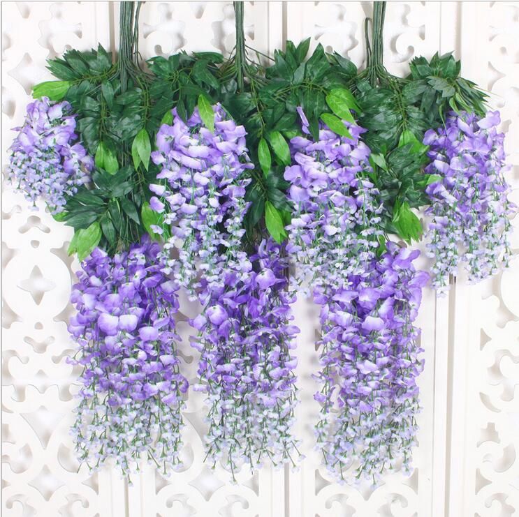 2016 100cm 70cm Wisteria Wedding Decor Wedding Flower Artificial Flower