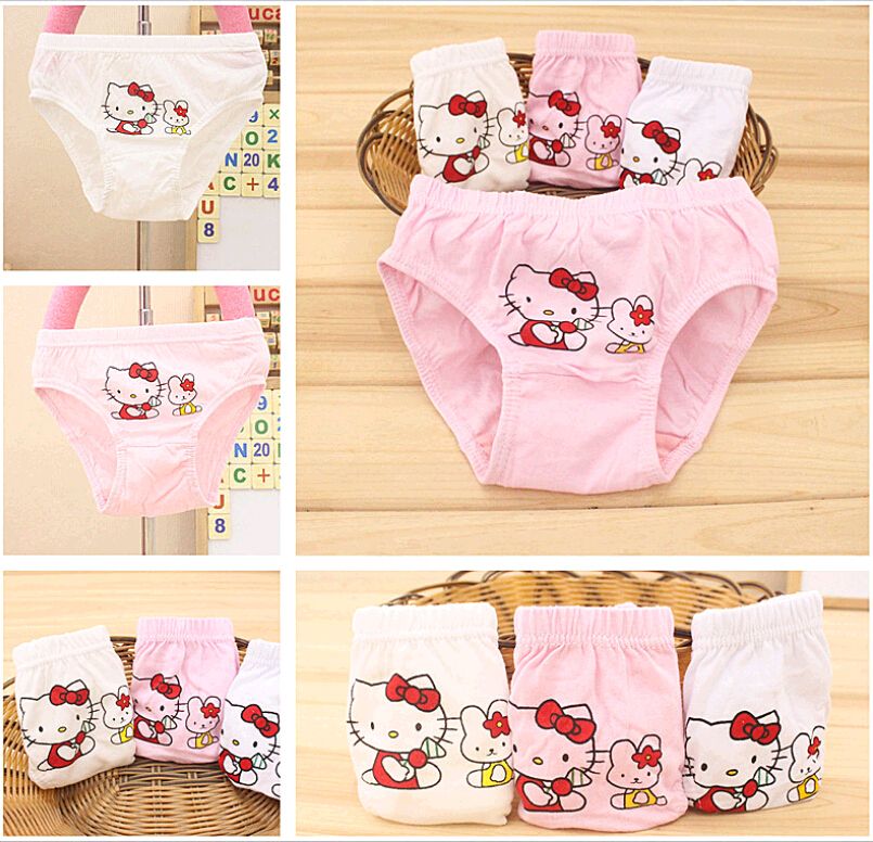 2017 2015 Summer Clothing Hello Kitty Cute Children'S Underwear Kids