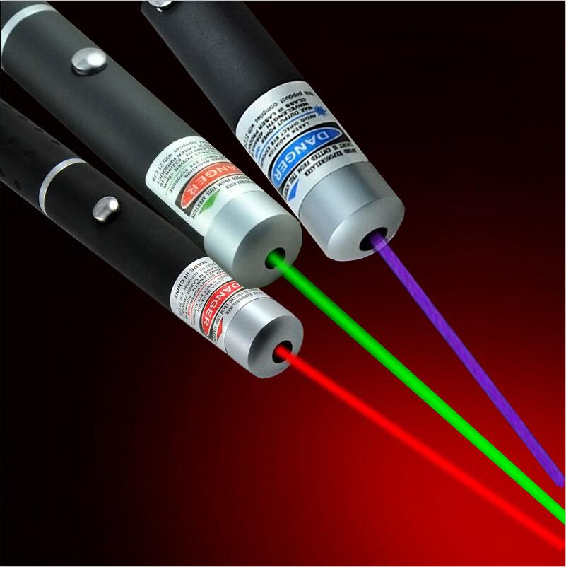 Cheap Wholesale 5mw 532nm Laser Pointers Blue Violet Green Red Beam