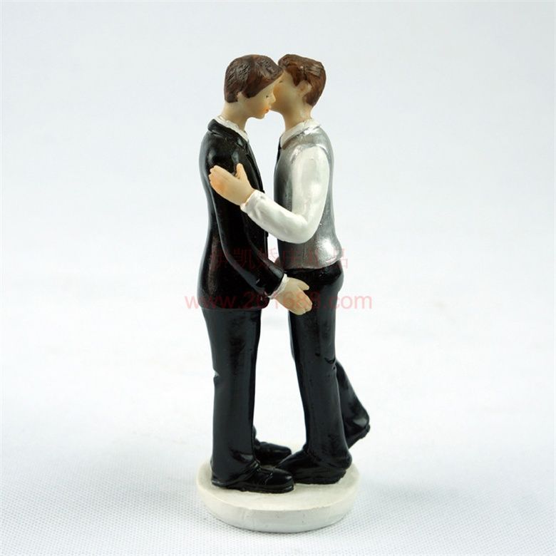 Wedding cake toppers for gay couples