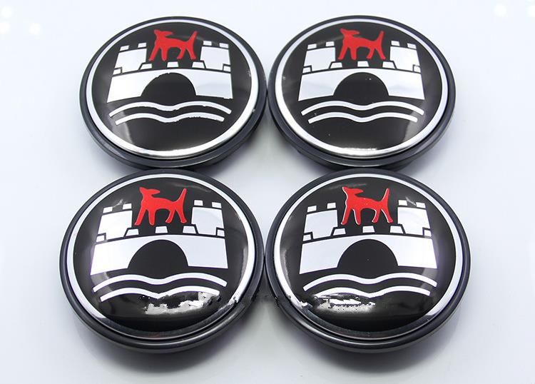 Vw Wolfsburg Golf Cart Hub Caps For Wheel Center Black Logo Caps St