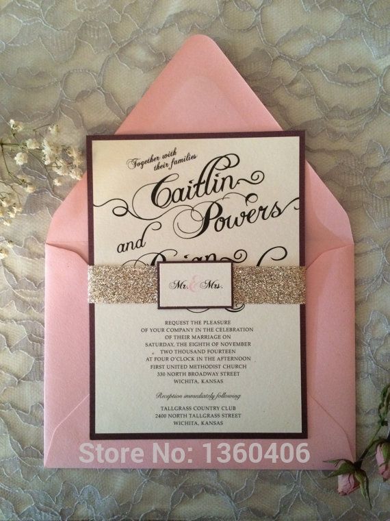 Wedding invitations online letterpress