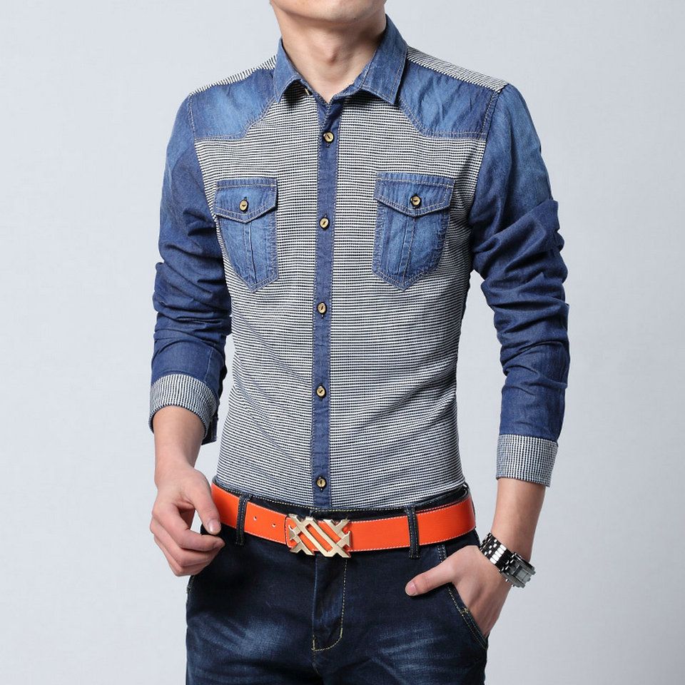 cheap jean shirts