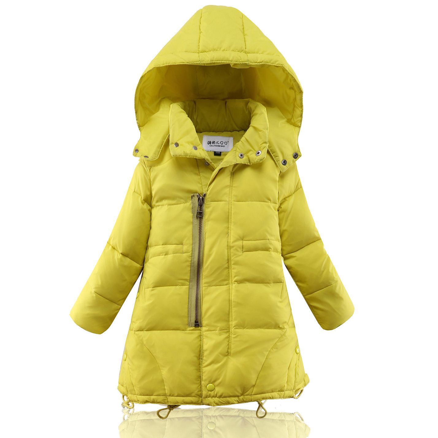 Girls Long Down Coat Winter Jacket Big Kids 100 Down Extra Thick Warm Jackets Children'S Parka