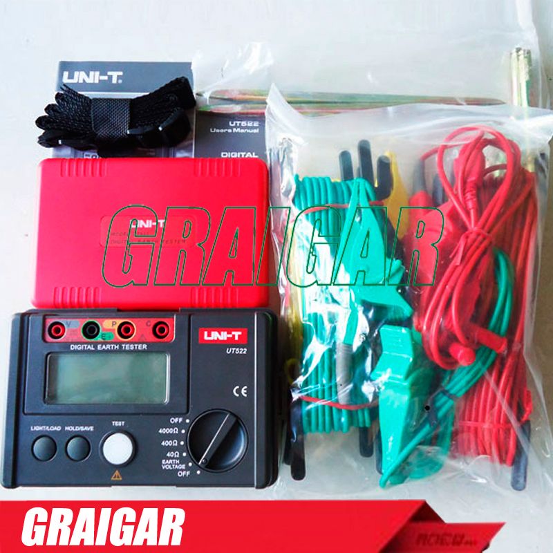 2017 Megger Ut522 Digital Earth Ground Insulation Resistance Testers