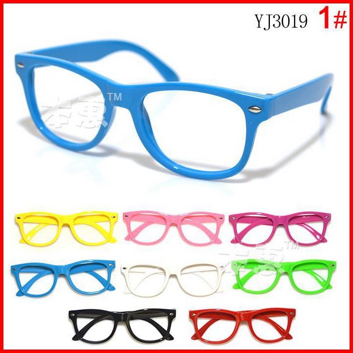 2015 New Arrival Children Candy Colorful Glasses Frame Boys Girls No