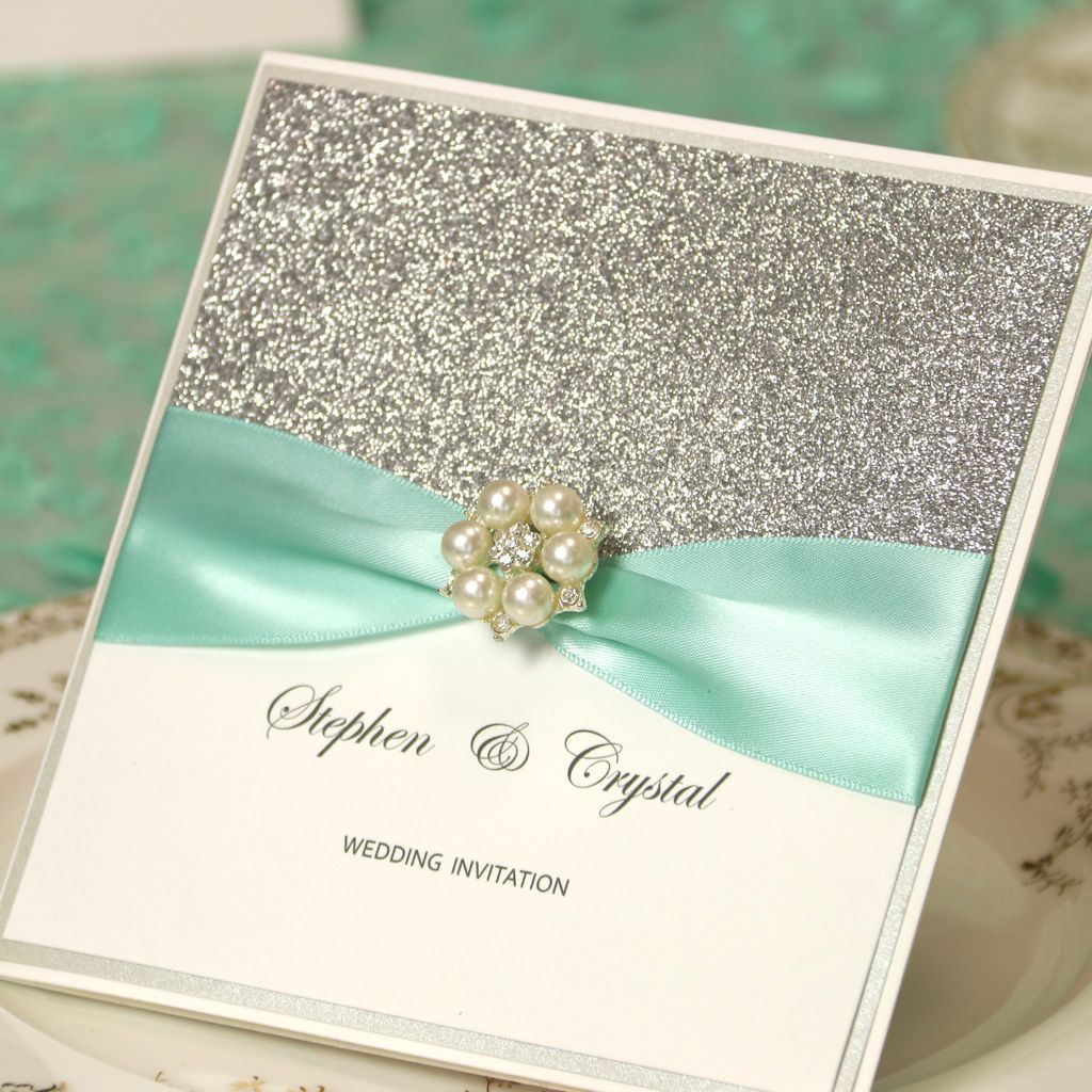 Luxury wedding shower invitations