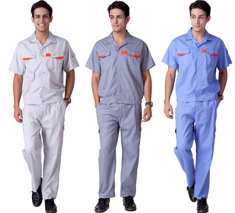 2017 2014 Mens Working Wear Short Sleeve Labour Protective Clothes