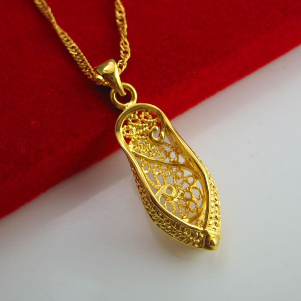 Gold Does Not Fade 24k Gold Plated Imitation Gold Necklace