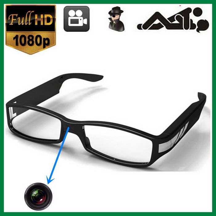 Spy Glasses Camera Hd 1080p Hidden Camera Eyewear Mini Dv Camcorder