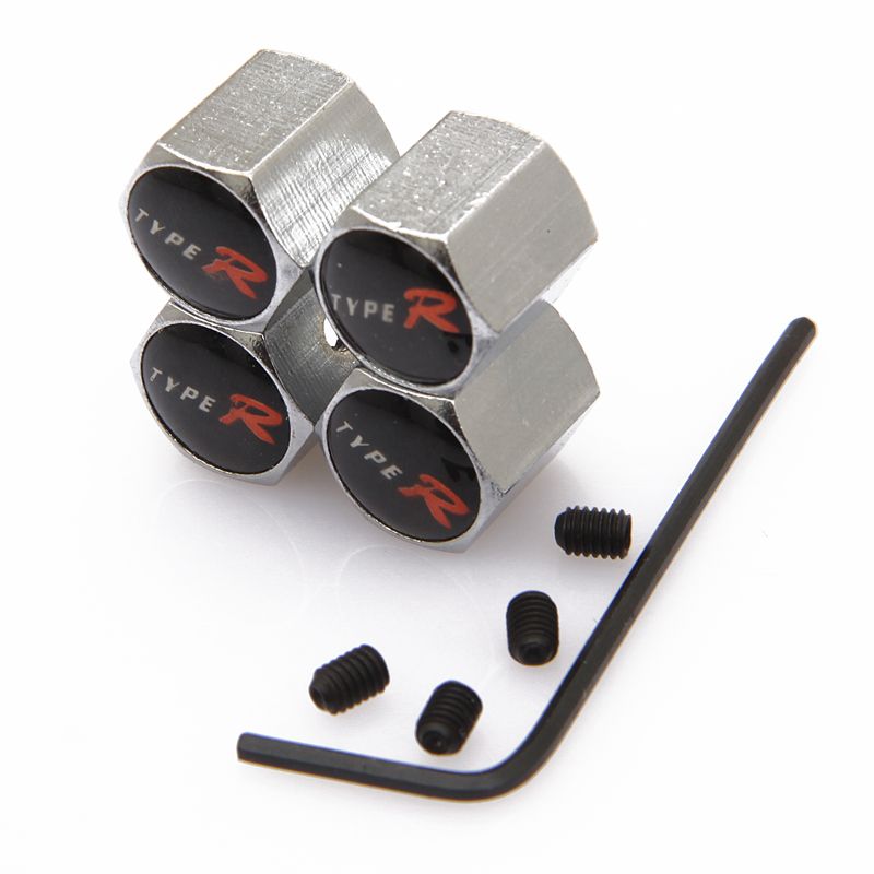 Best Lockable Honda Typer Anti Theft Dust Cap Tire Valve Caps With Car