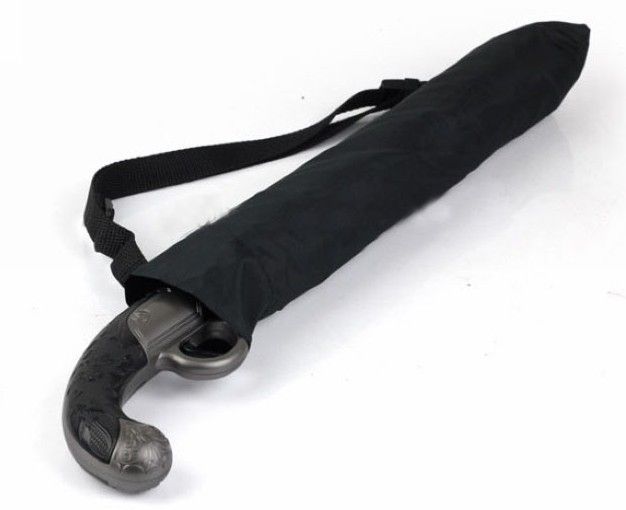 2017 Automatic Retractable Umbrella Short Gun Umbrella Waterproof