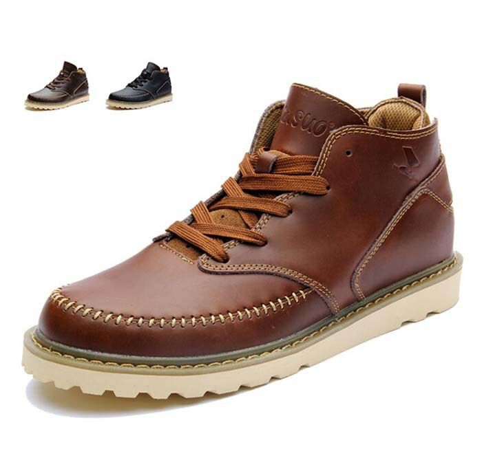 Wholesale Super Cool Men Leather Boots,High Quality Mens Genuine