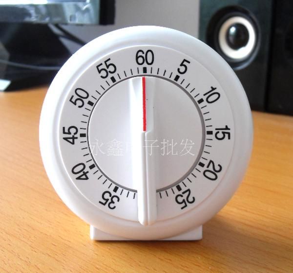 Best White Colors Mini Round Shape Mechanical Timer Kitchen Timers