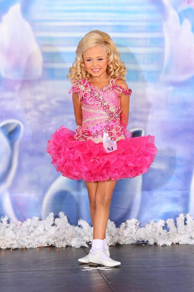 Beauty Dresses Little Girls Pageant Gowns Fuchsia Organza Crystal