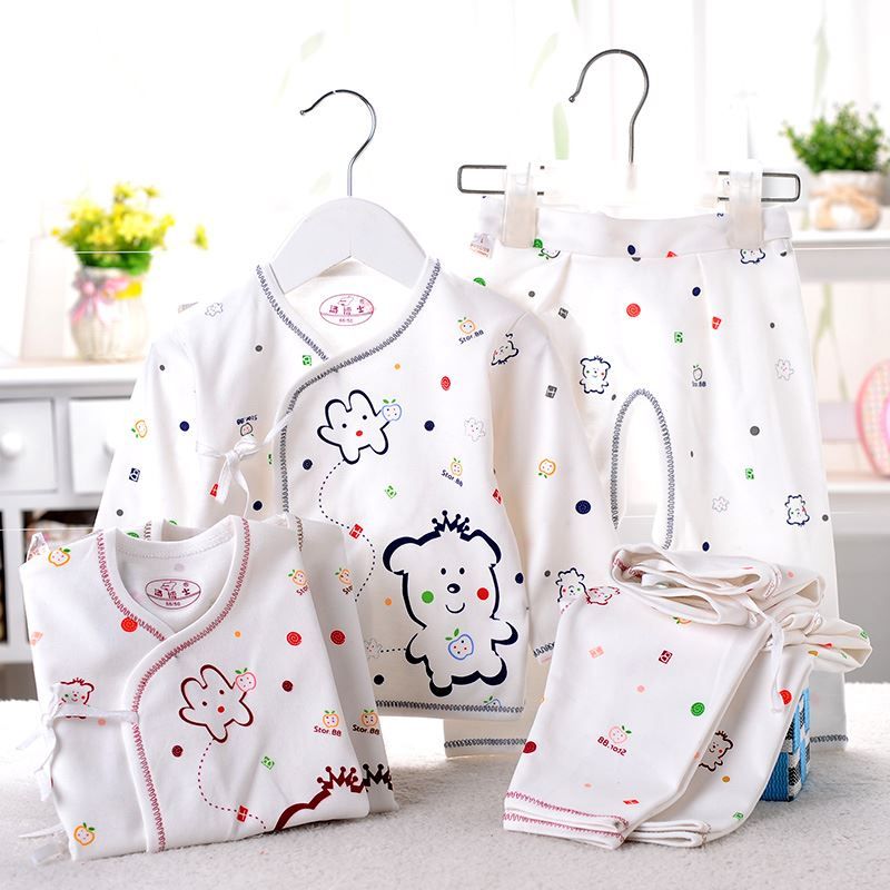 2017 Unisex Newborn Gift Sets Baby Clothing Set Boutique Infant Clothes 100 Cotton Cartoon
