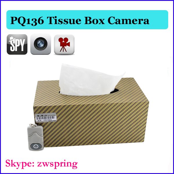 2016 8gb 720 X 480 Tissue Box Camera With Remote Control Convert Tissue Box Hidden Camera Audio