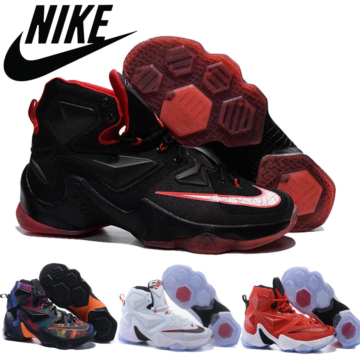 Nike Lebron 13 South Beach Galaxy Vibe Glow In The Dark Mens Basketball