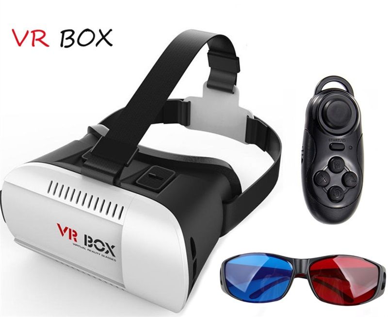 Best Cheap Vr Box 2.0 Vr 360 Vr Headset +3d Glasses +Bluetooth