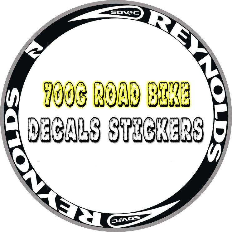 Carbon Road Bike Bicycle Wheel Decals Mountain Bike Sticker For 700C 30