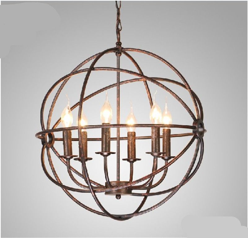 Rh Chandelier Lighting Restoration Hardware Vintage Pendant Lamp Retro