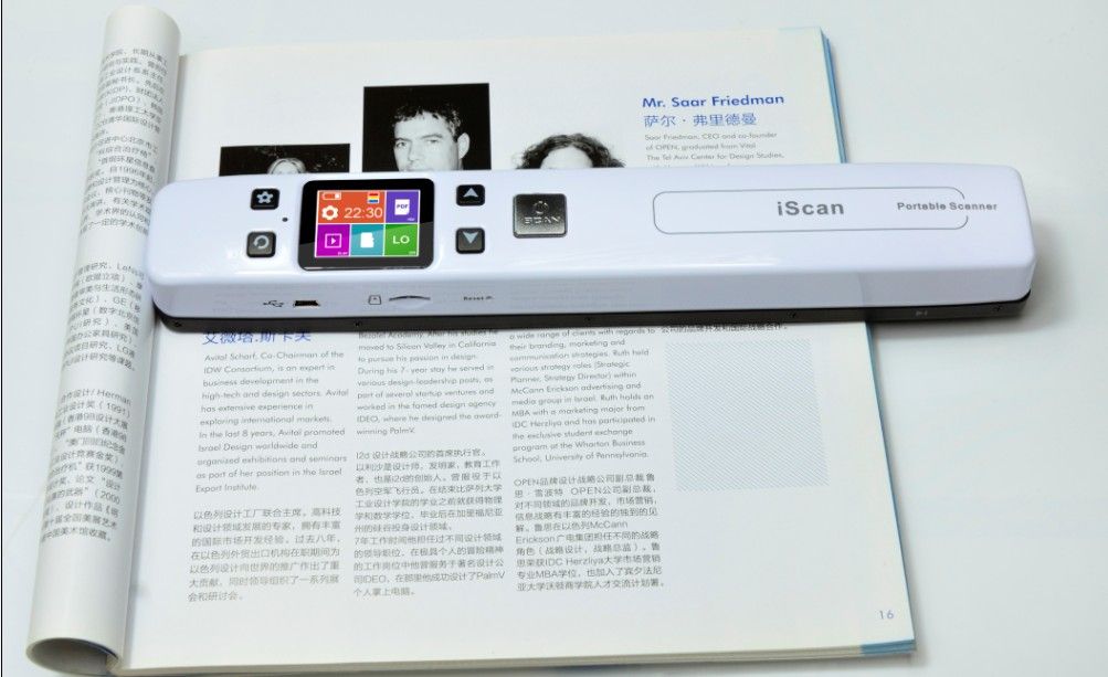 Wifi Usb A4 A5 Book Documents Scanner And Handheld Pen Scanner Powered