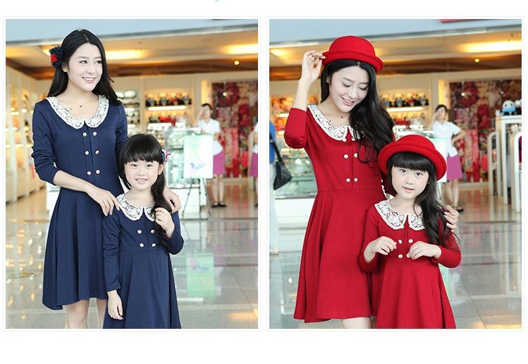 Korea wind child balenciaga piece knitwear 2 point set floral mother daughter matching together flawlessly moms