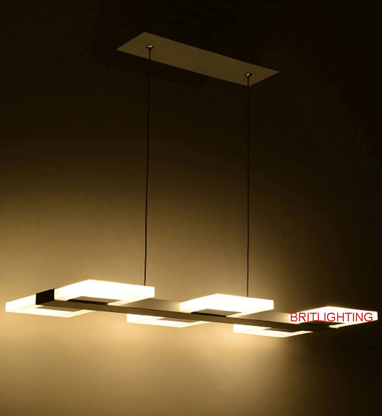 Lámparas de techo modernas dirigidas luces colgantes kithen ... Luces colgantes para comedor