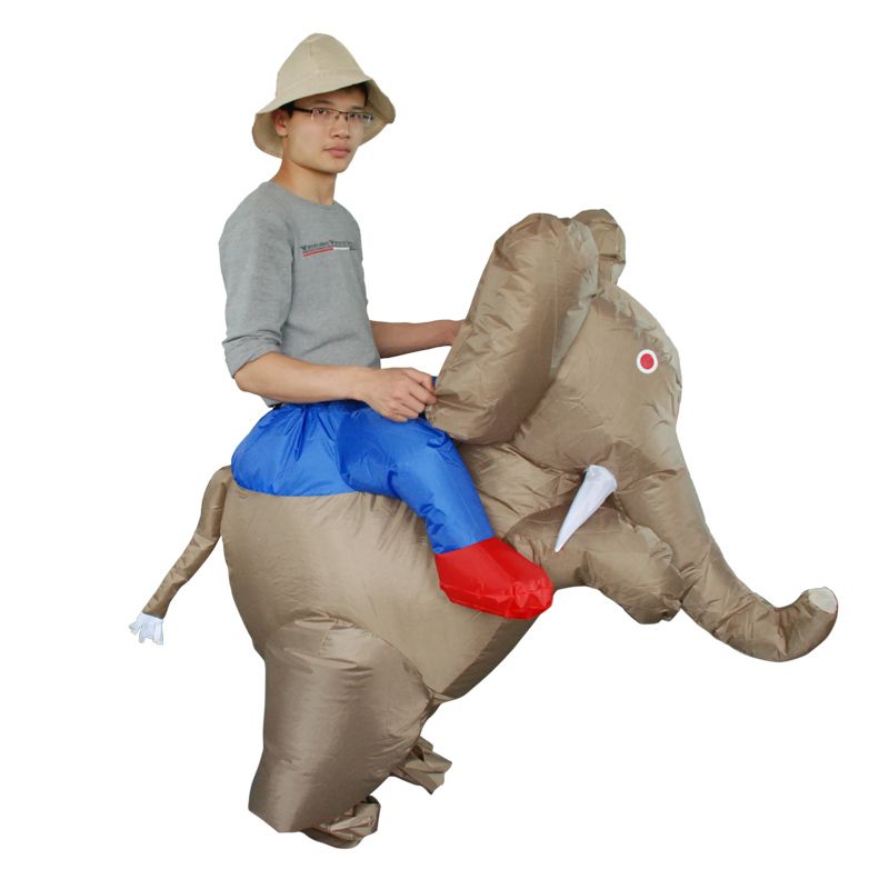 Elephant Inflatable Costume Adult Fancy Dress Suit Party Halloween