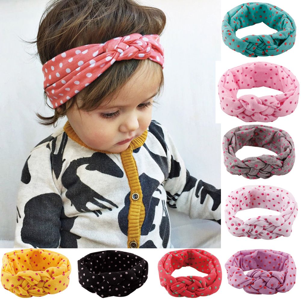 542 New baby headbands cotton 664   Cloth Cotton Baby Headbands Cute Headbands Patchwork Cotton Headbands 