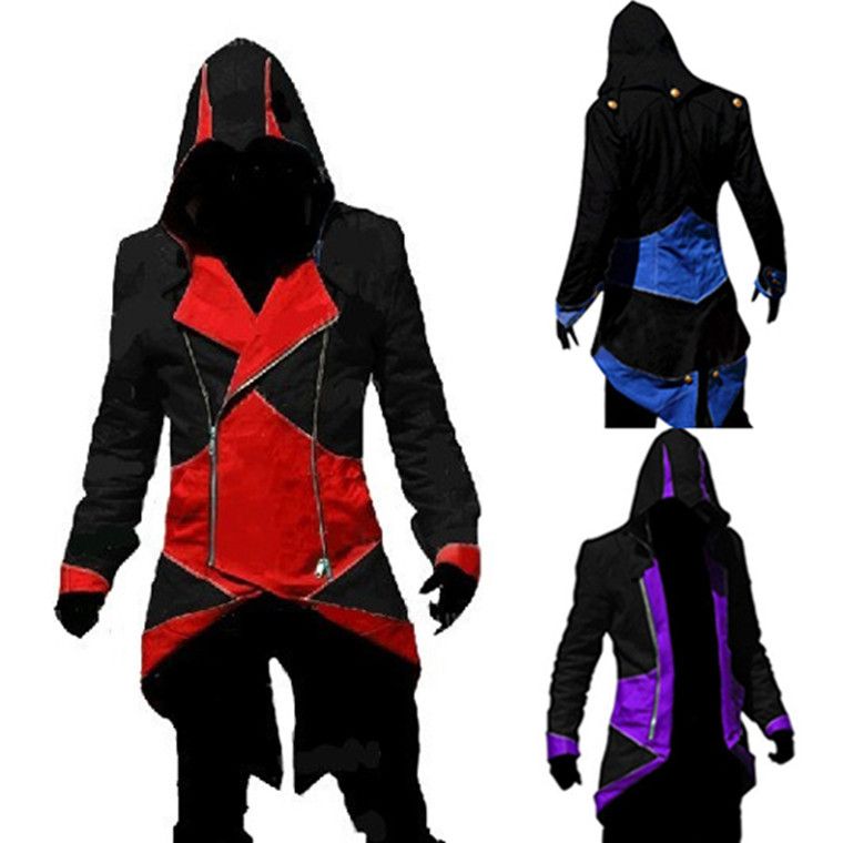2015 Cosplay Game Clothing Assassins Creed 3 Iii Conner Kenway Hoodie