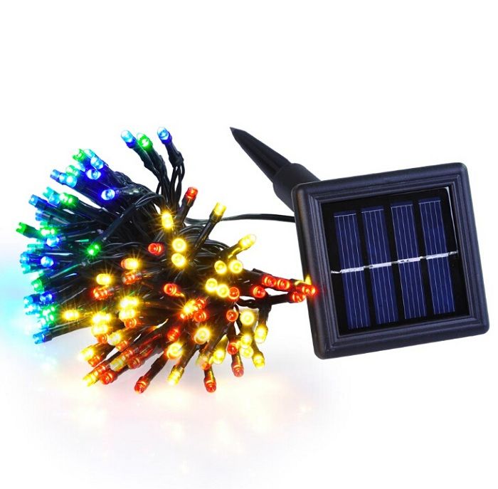 60 ft solar string lights