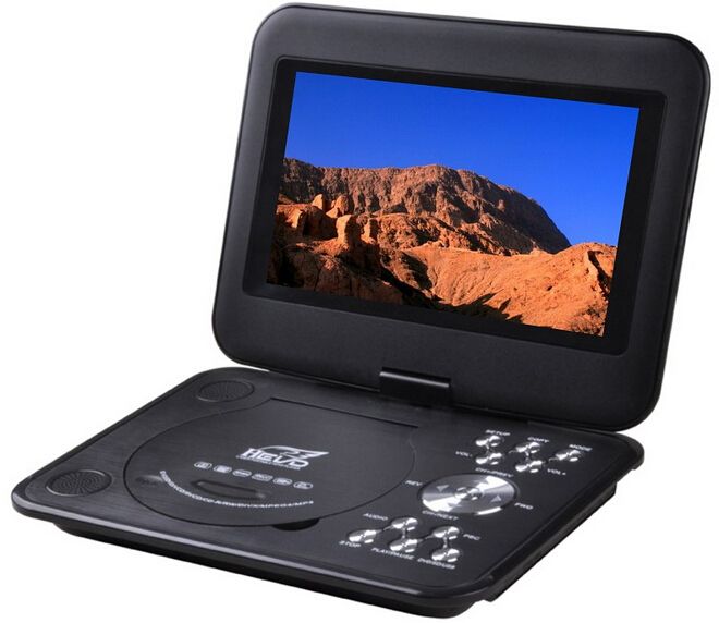9.8 Portable Evd Dvd Player Tv Usb Sd Games Jpg Picture Radio Swivel