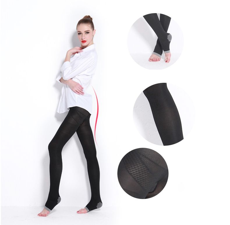 Online Cheap Women Slim 420d Toeless Pantyhose Compression Shapwear Spats Body Shaper Tights