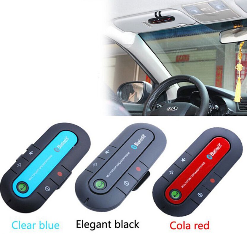 2017 2016 New Dual Phones Connecting Universal Hands Free Bluetooth Car