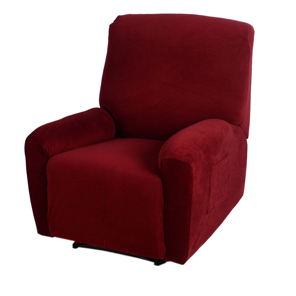 High Quality One Seater Recliner Cover Elastic Soft Polyester Spandex