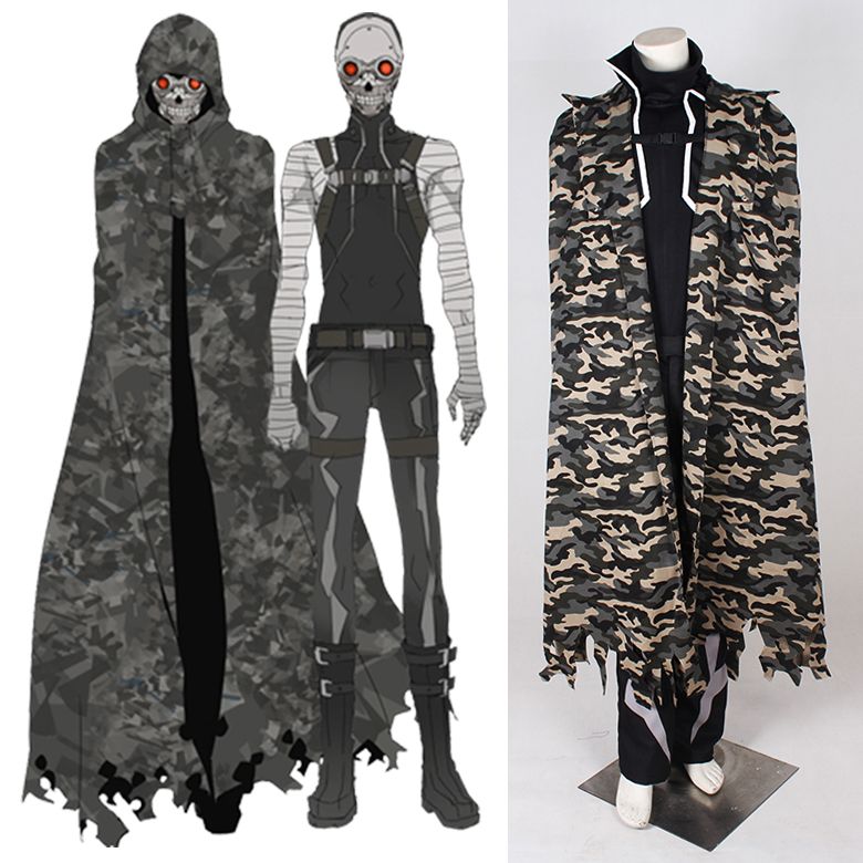 2015 Sword Art Online Ii Costume Cosplay For Death Gun Cloak Cosplay